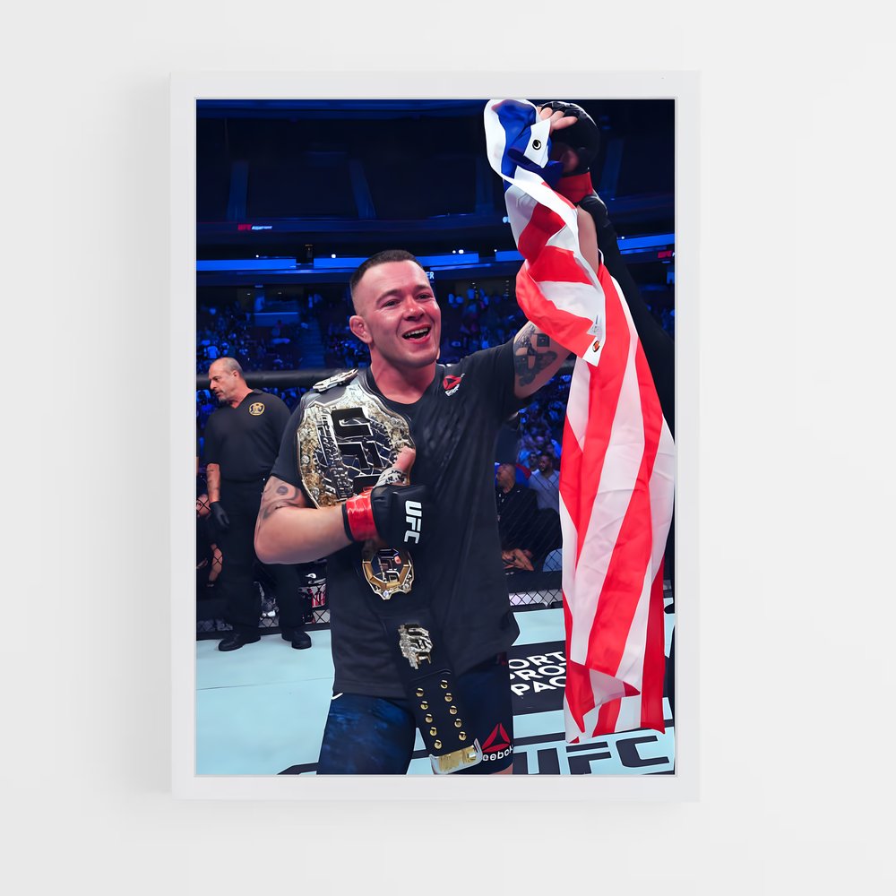 Poster Referee Britannique – affiche MMA (vue 3)